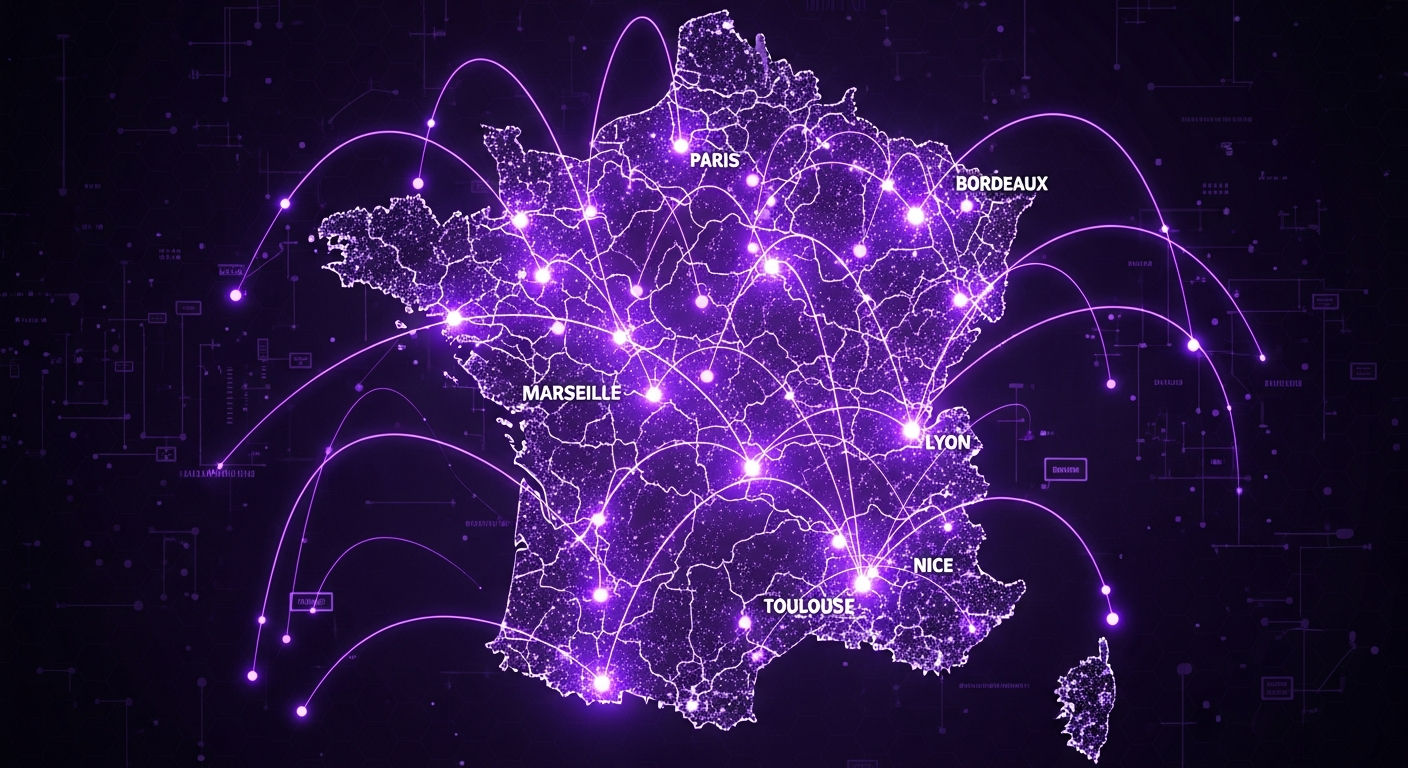 Couverture IPTV France sur tout le territoire national